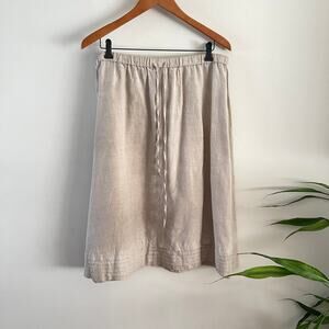 Kate Hill Cream A-Line Skirt